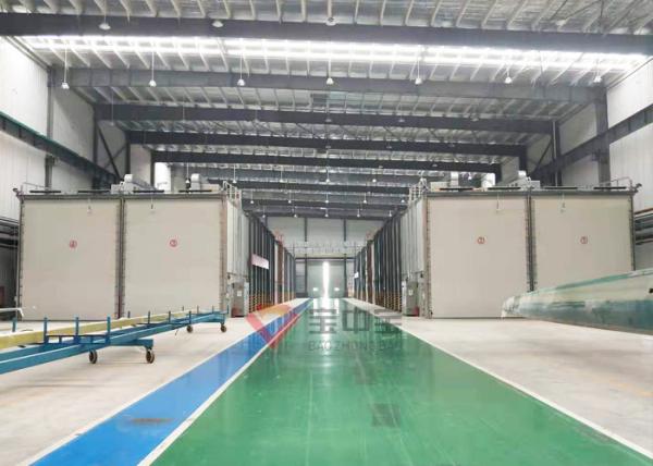 Paint Drying Room Big Wind Blade Painting Baking Booth with Electric Rolling Door