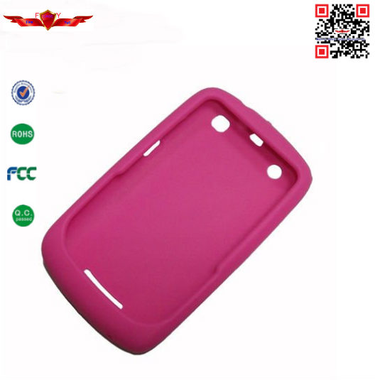 Hot Selling High Quality Colorful Silicone Cover Cases For Blackberry 9360 Soft Durable
