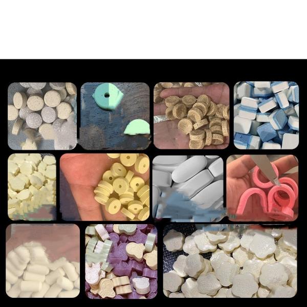Stainless Steel 1400 Rpm Rotary Tablet Press Candy Medicine Milk Die Cutting