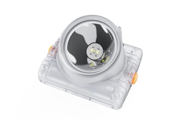 Inductive Charging OLED Display Rechargeable Mining Headlamp Cordless Miner Lamp