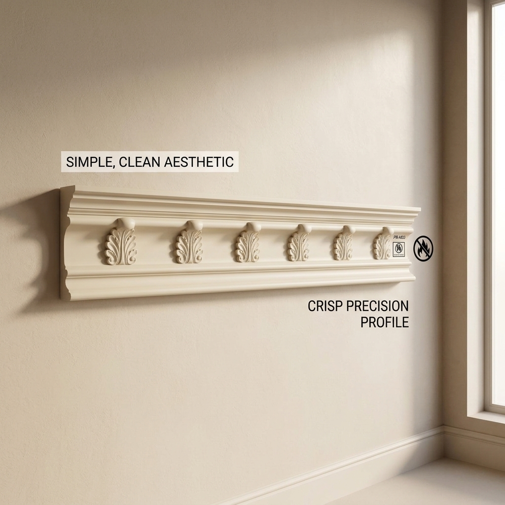 Window Stool Moulding KD Finger-Jointed Pine 2.44m Primed White Sill Trim for Indoor Decoration