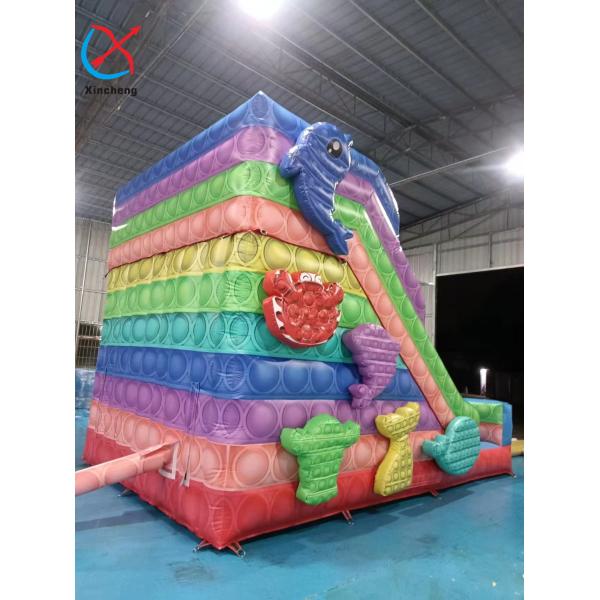 Commercial Boules gonflables de bonbons colorés Boules gonflables sèches extérieures