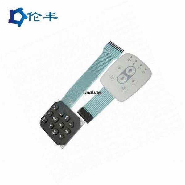 Carbon Pill Type By Printed Silicone Rubber Keypad with Second Processing PU Epoxy Spray for Water Resistant Electronic Devices