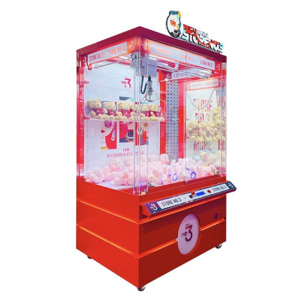 110V/220V/230V Parque de diversões Arcade Plush Doll Máquina de garra de brinquedo Grão de garra máquina de jogo