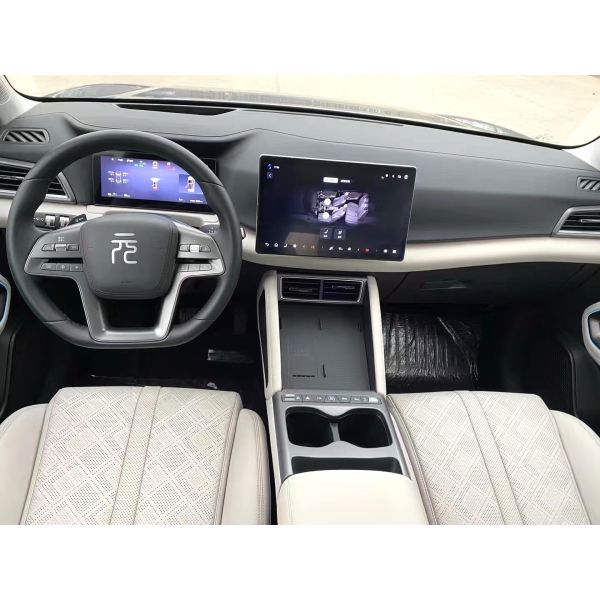 BYD 2025 Yuan UP Smart Edition with 401KM range, automatic transmission, and like-new condition for premium EV export