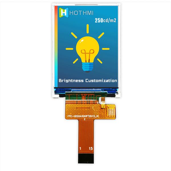 2 дисплей IPS TFT LCD дюйма, дисплей LCD температуры 240x320