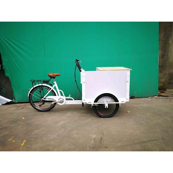 Customised Tricycle Food Cart for Good Selling Coffee Vending Cafe Bike