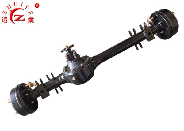 Motorized Trike Light Duty Axle , 4 Bolt Semi Floating Mechanical Rear Differential Axle