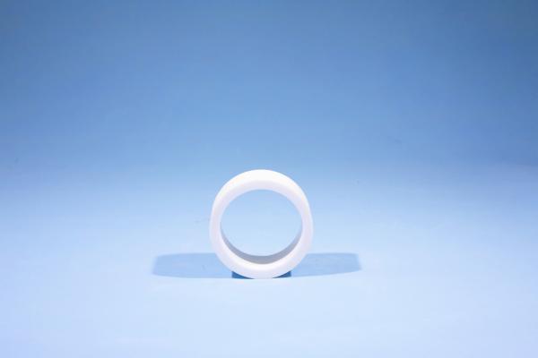 Porous 99 % High Alumina Zirconia Ceramic Parts , Inclined Zirconia protective Tube / Pipe