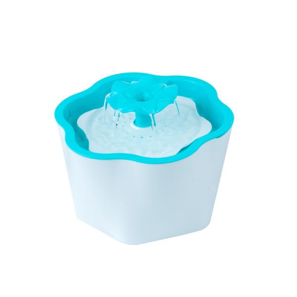 Large Cat Water Fountain , DC 5V 300mA Cat Water Dispenser Silent Operation