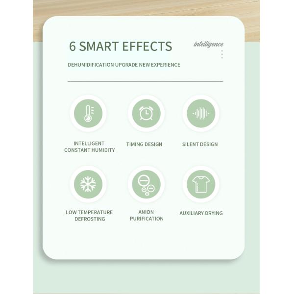 Mini Dehumidifiers Semiconductor Refrigeration Portable Quiet Air Humidity Dryer