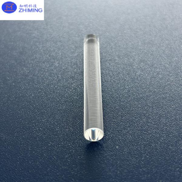High Performance System Sapphire Parts Crystal Optical Cylinder For Light Guide