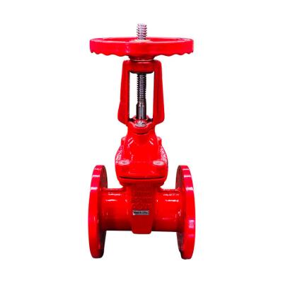 Flange End Rubber Seat DIN Non Rising Stem Gate Valve