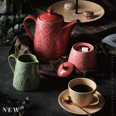 SGS 26cm Color Milk Afternoon Tea Serving Plates Cup Set