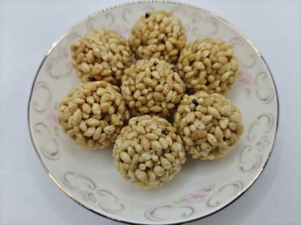 Country Of Origin High Protein Nutty Rice Balls Bulk Packaging
