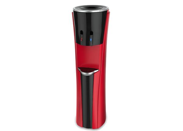 Free Standing Bottled Water Dispenser Hot Safety Lock HC22M With Cup Built - In
