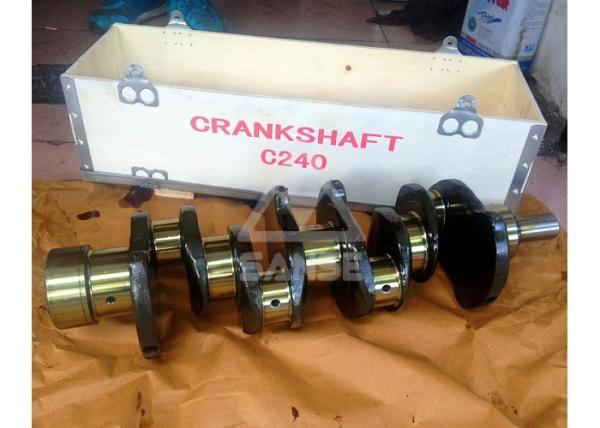 ISUZU C240 Engine Crankshaft ,  forged steel crankshaft for ISUZU Engine parts