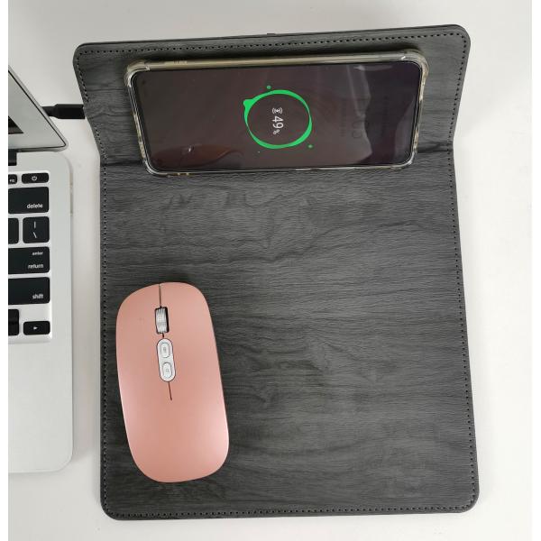 30x22x7cm Washable Wireless Charging Mouse Pad Collapsible Non Slip