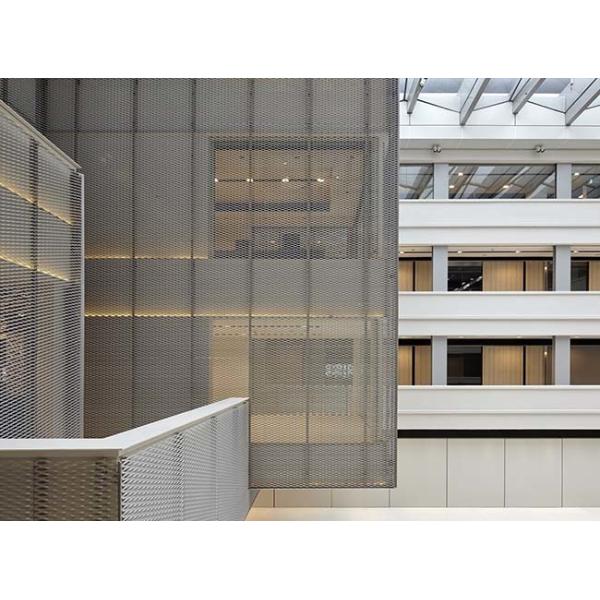 Алюминиевый алмаз толщина 0,8 мм расширенный металлический дизайн внутренней декорации стен