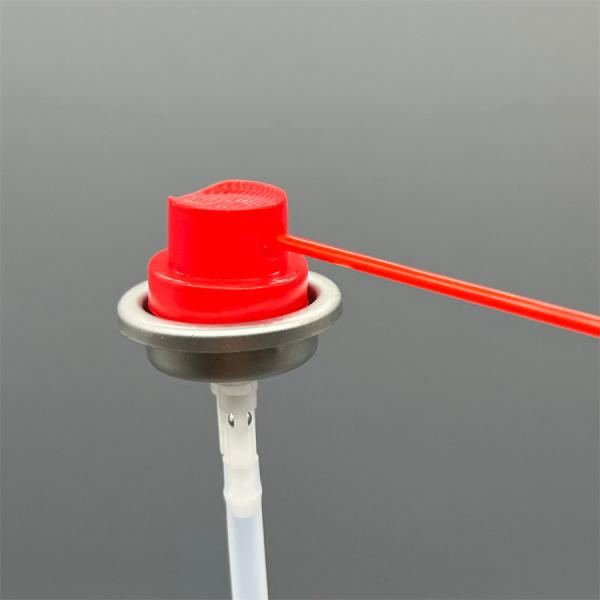 High-Performance 360 Degree Aerosol Valve With Actuator For Reliable Use