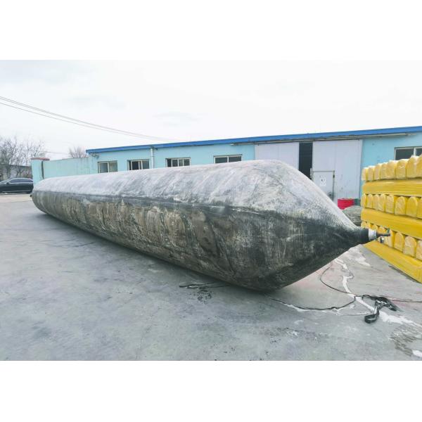 Marine Rubber Fender With 50Kpa And 80Kpa Internal Pressure In Black With Yellow Stripes For Superior Shock Absorption