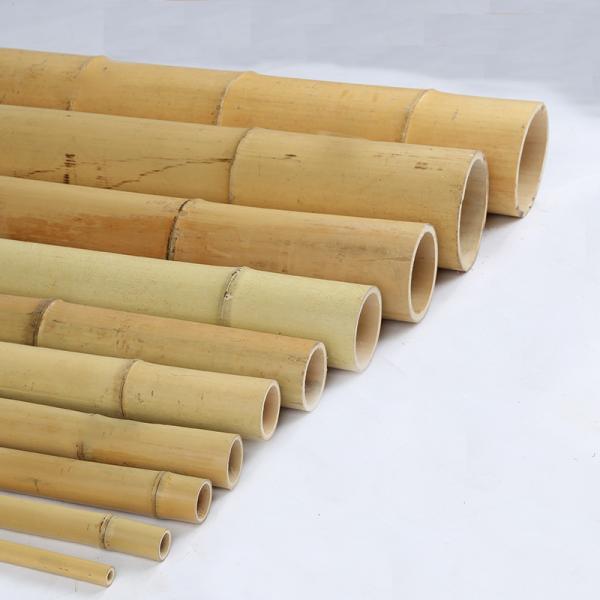 595cm Long Moso Bamboo Pole Eco-friendly Straight and Sturdy Bamboo Raw Material for Garden Construction