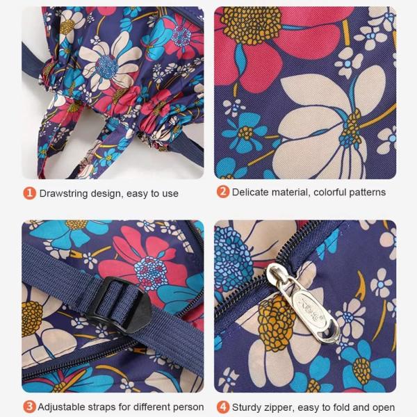 Располагаться лагерем Drawstring женщин кладет Tearproof в мешки складное для перемещения