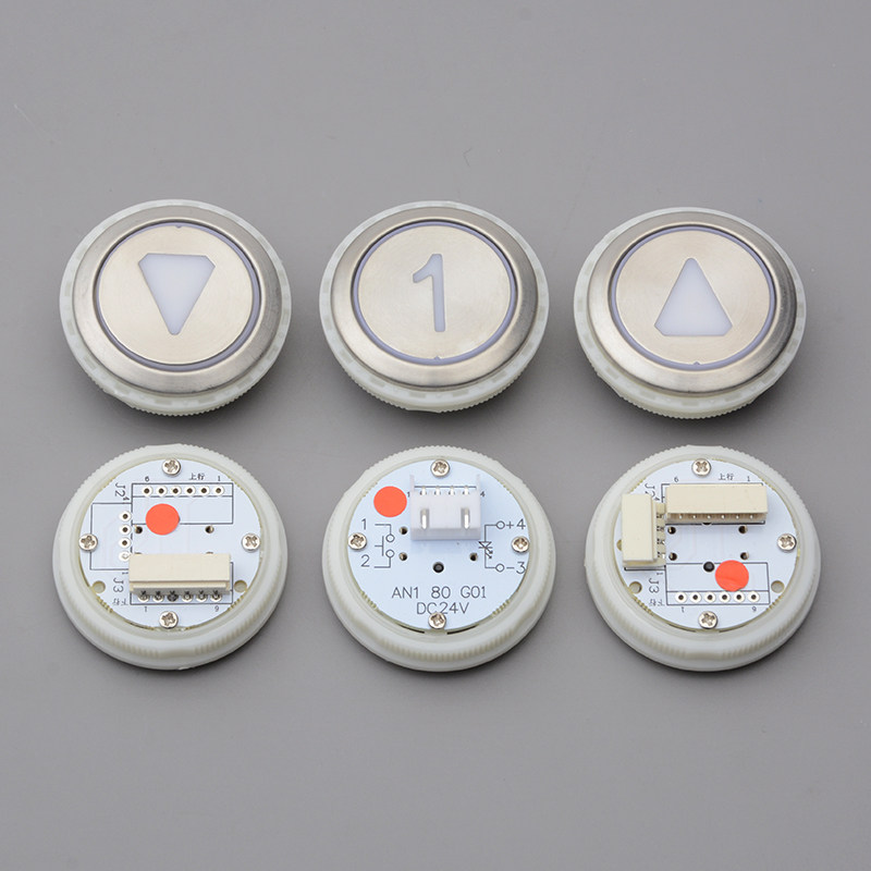 Higher Cost Performance Stainless Steel Elevator Push Button Lift Spare Part Customizable Digital Floor Button