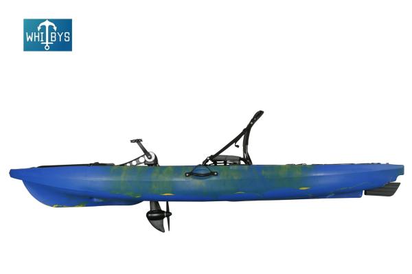 Adulto Sit On Top Sea Kayak com a cadeira da pá e do metal para a pesca