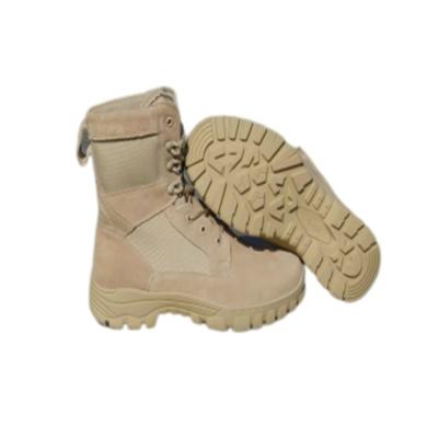 Khaki Winter Waterproof Tactical Men Boots High Wear Durability Anti Slip Anti Cold