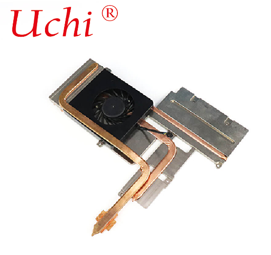 Laptop Computer Heat Sink Fan Heat Pipe Radiator Cooling Plate Component