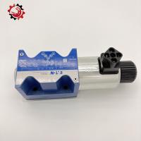 Valve solénoïde Rexroth DG4V 5 OA M U H7 22 avec pièces de pompe à béton de couleur bleue
