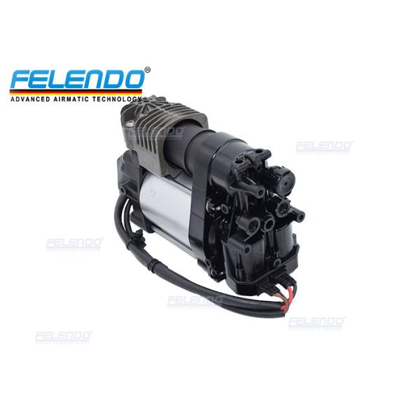 Black Air Suspension Compressor Pump For OEM 7P0698007 A / B / D 7P0616006E / F