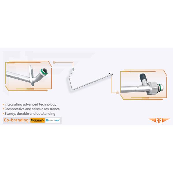 81619750254 Discharge Air Conditioning Pipeline For MAN TGS TGX