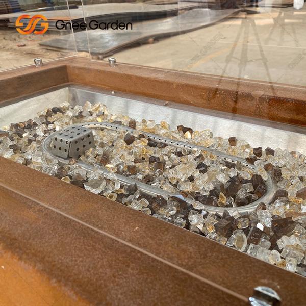 Aço de acampamento exterior Firepit de Pit Large Bonfire Wood Stove Corten do fogo