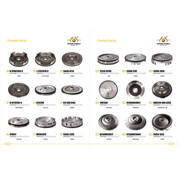 Маховик ISUZU 4HK1 алюминиевый расквартировывая сторону 8973649015 двигателей заднюю соединяется с картером сцепления коробки передач