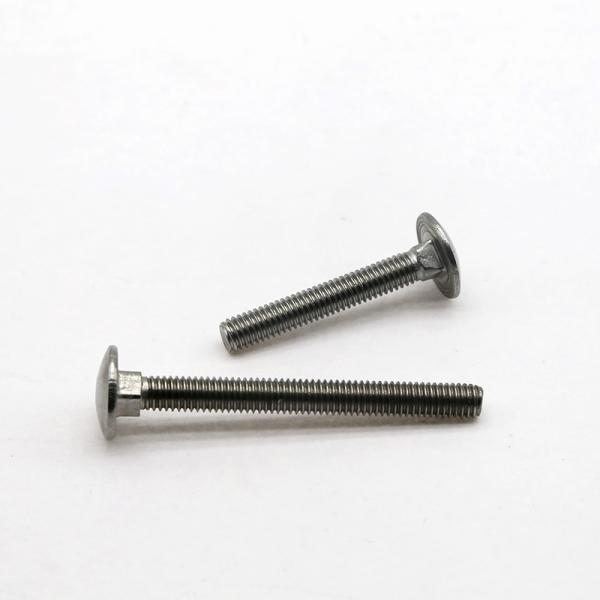 Customization Stainless Steel Carriage Bolts Electroplating Surface Treatment