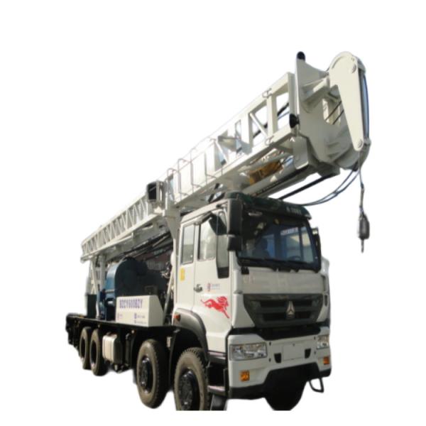 600M Veículos Especiais SINOTRUK HOWO Caminhão montado na plataforma de perfuração Gerador 30kw