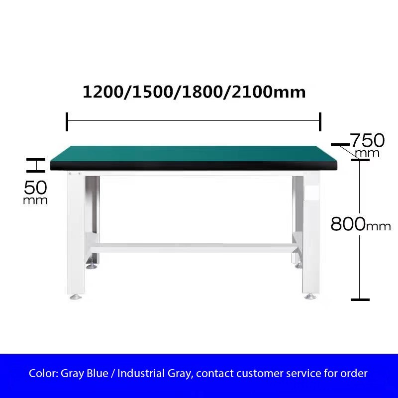 Heavy Duty Anti Static Workbench Stainless Steel ESD Workstation Custom Sizes