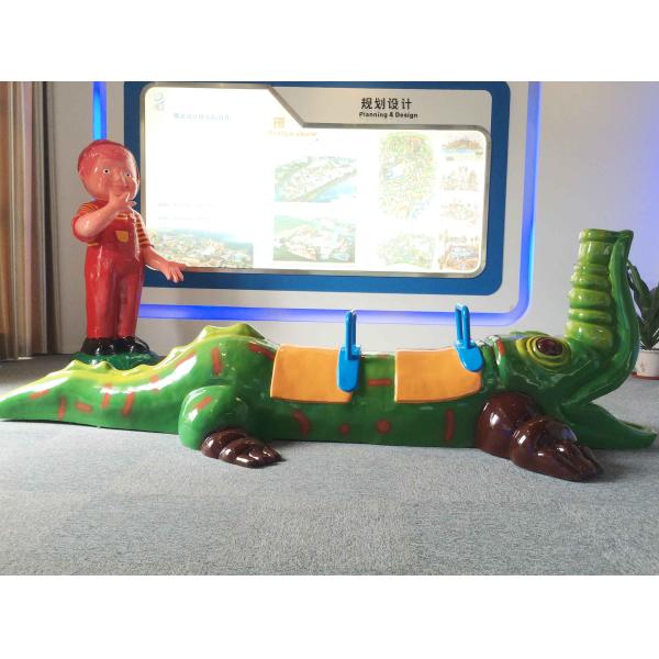 Игра Aqua крокодила брызга, оборудование Sprayground воды, оборудования парка Aqua