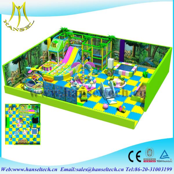Hansel 2017 commercial indoor kids soft play mats indoor playground sets