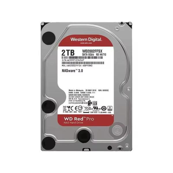 Personnalisé WD4003FFBX HDD 4TB 7200RPM 256MB Serveur de surveillance SATA Stockage Disque dur interne