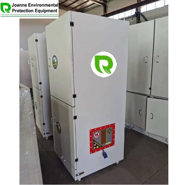 99.97% Filtration Laser Fume Extractor Unit Mobile Smoke Extractor For Large Laser Engraving Machine