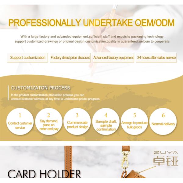 Debossed Womens Genuine Leather Wallet , ROHS 7.5x11cm Zippered Leather Money Pouch