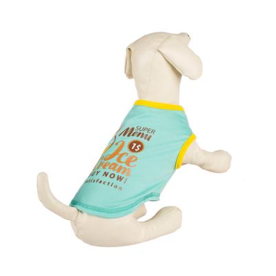 Camisas adoráveis do cão do algodão da forma 25cm do verão