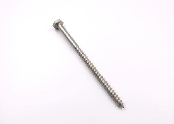 Stainless Steel Hex Head Wood Screws A2 DIN571 For Interior Decoration