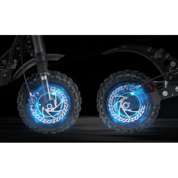 Y11 CE 60V 6000W Scooters Motorcycle Two-wheel Scooter for Citycoco Mopped Wide Wheel