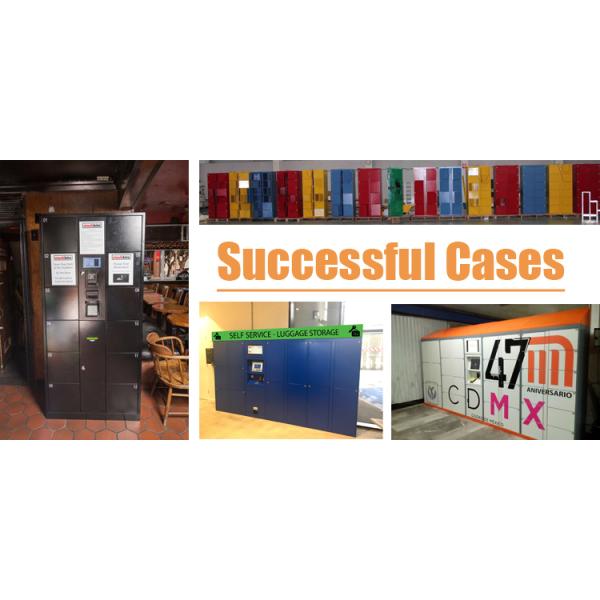 Электронные шкафчики камеры хранения багажа двери для пользы торгового центра супермаркета парка