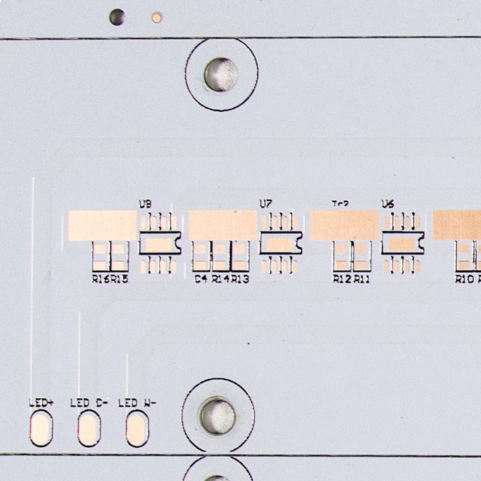 Собрание PCB света панели доски PCB света СИД SMD 5050 алюминиевое