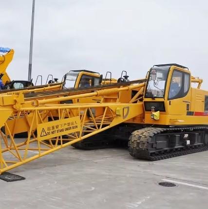 XGC55T 55 Ton Telescopic Boom Crawler Crane Second Hand 155kw